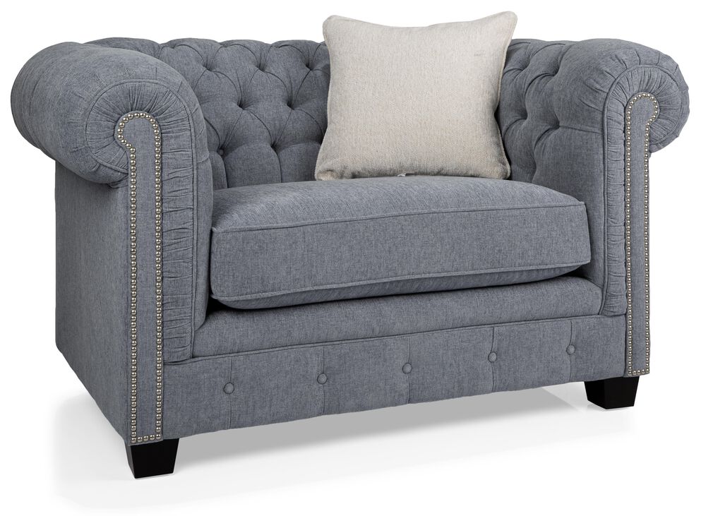 Decor-Rest Furniture Chair and a Half in Antonia Sky, , large