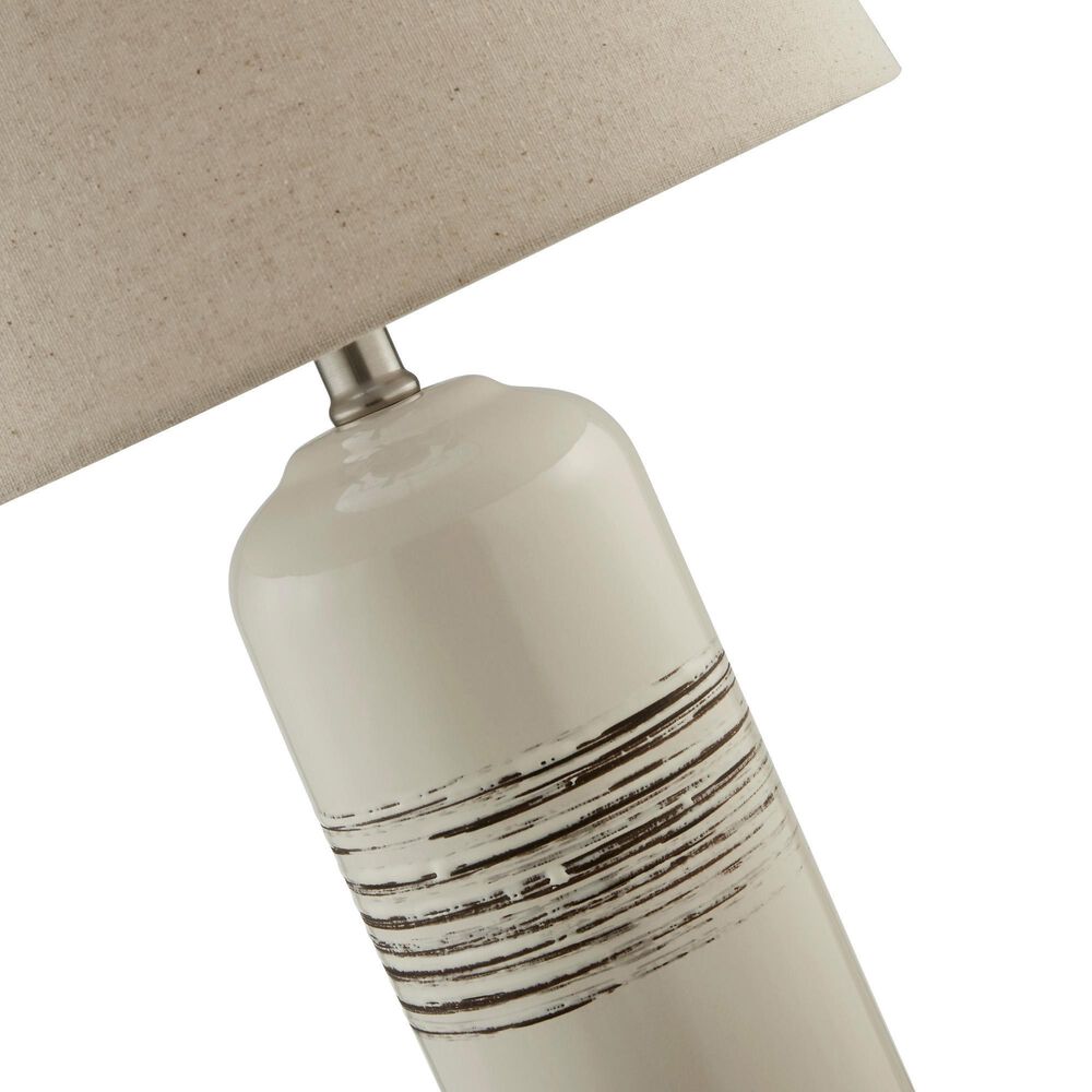Lite Source Noelle Table Lamp in White &#40;Set of 2&#41;, , large
