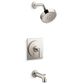 Kohler Castia Rite-Temp Bath and Shower Faucet Trim Kit with 2.5 gpm in Vibrant Polished Nickel, , large