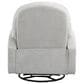 Lifestyle Solutions Paloma Manual Swivel Rocker Recliner in Light Grey, , large