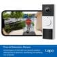 TP-Link 2K Smart Wi-Fi Doorbell Camera and Chime in White, , large