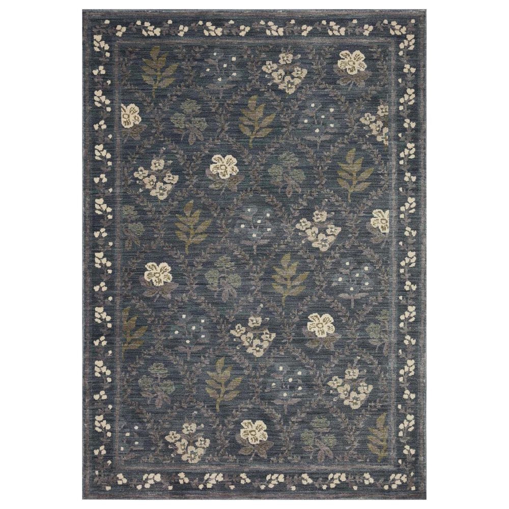 Rifle Paper Co. x Loloi Fiore FIO-04 2"7" x 8" Navy Runner, , large