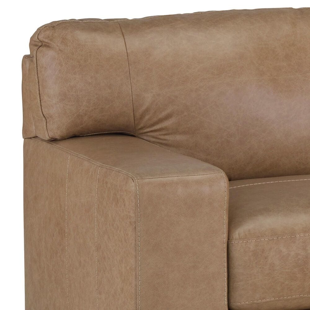 Signature Design by Ashley Lombardia Stationary Loveseat in Tumbleweed, , large