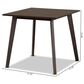 Baxton Studio Britte Dining Table in Coffee Oak - Table Only, , large