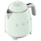 SMEG 3-Cup Stainless Steel Retro Style Mini Electric Kettle in Pastel Green, , large