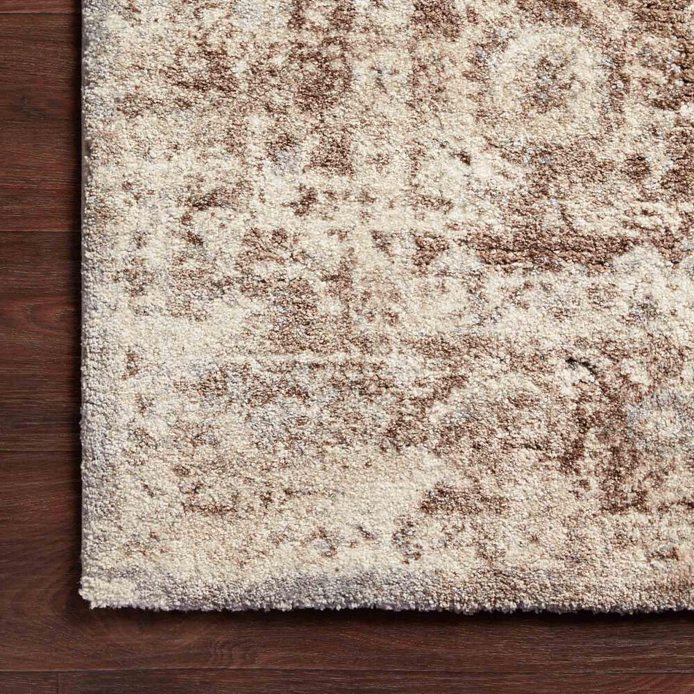 Loloi Theory THY-06 2&#39;7&quot; x 4&#39; Mocha and Natural, , large