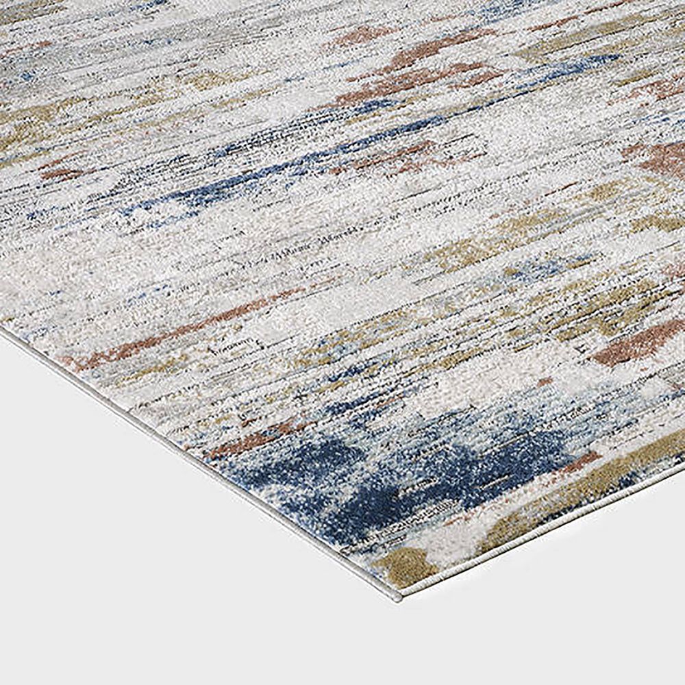 Central Oriental Orient Damaris 3&#39;1&quot; x 5&#39;3&quot; Ivory and Grey Area Rug, , large