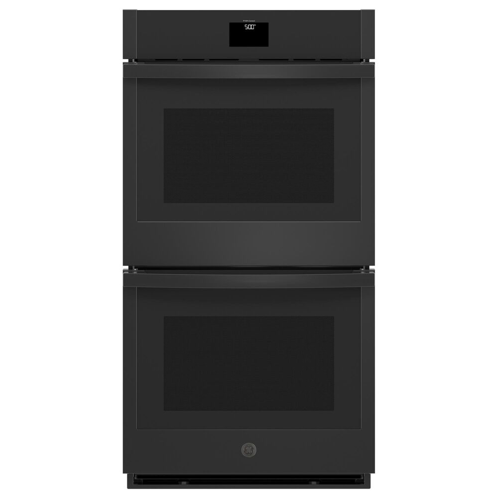 GE Appliances 27" Double Electric Wall Oven with No Preheat Air Fry in Black, , large