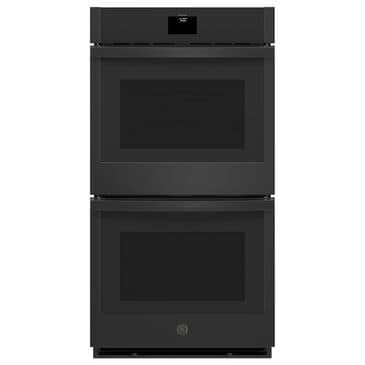 GE Appliances 27" Double Electric Wall Oven with No Preheat Air Fry in Black, , large