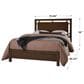 Viceray Collections Lodge and Loft King Floating Panel Bed in Dark Oak, , large