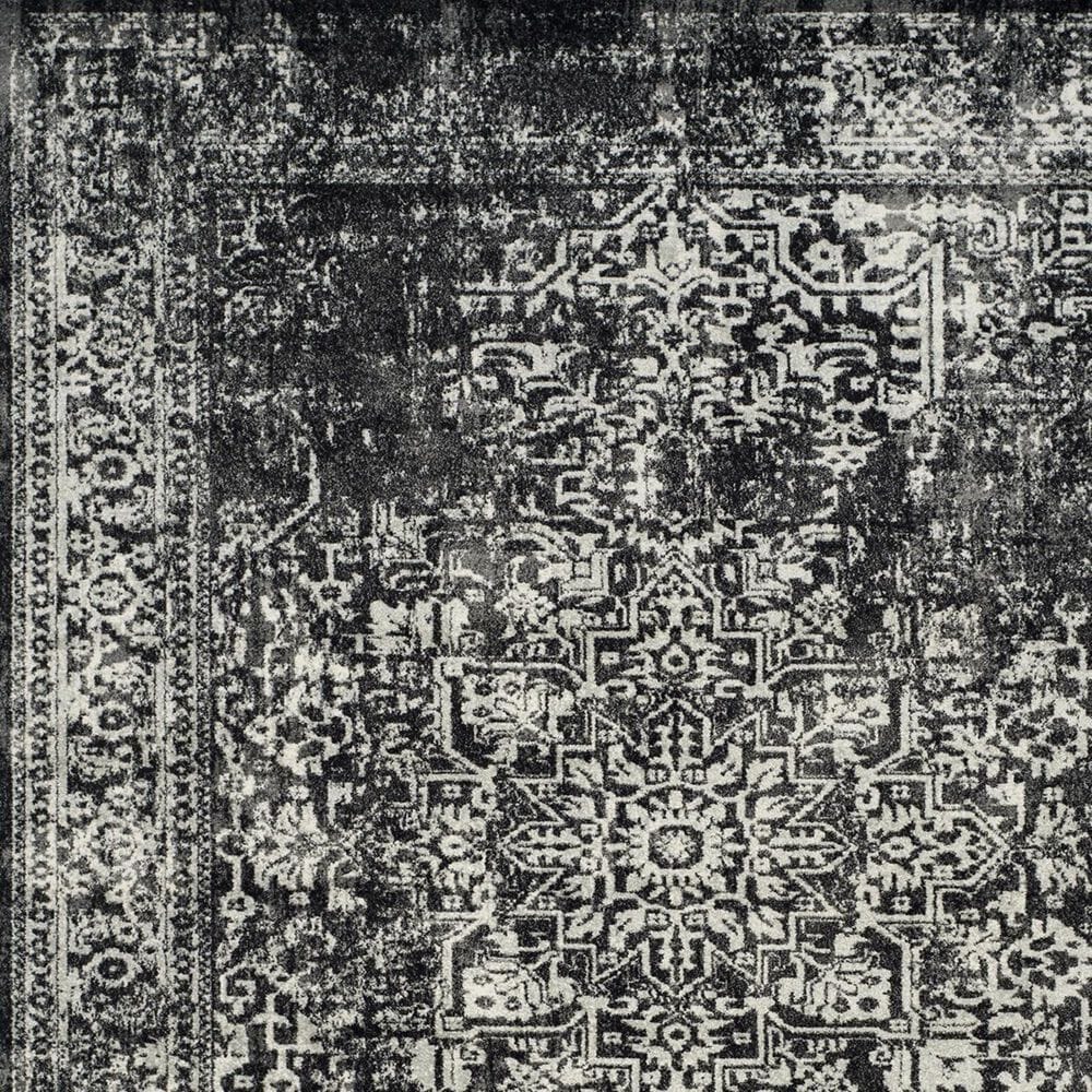 Safavieh Evoke EVK256R 2&#39;2&quot; x 13&#39; Black and Grey Runner, , large