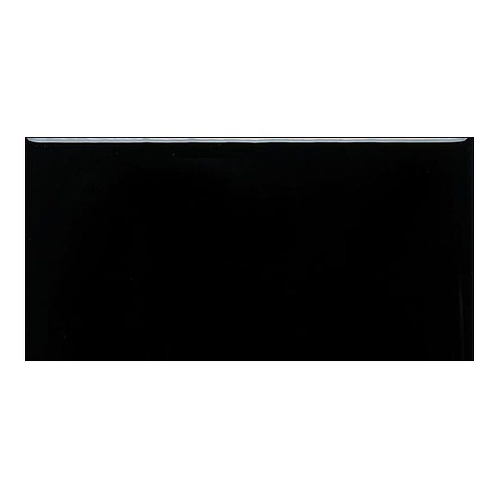Dal-Tile Rittenhouse Square Matte Black 3" x 6" Ceramic Tile, , large