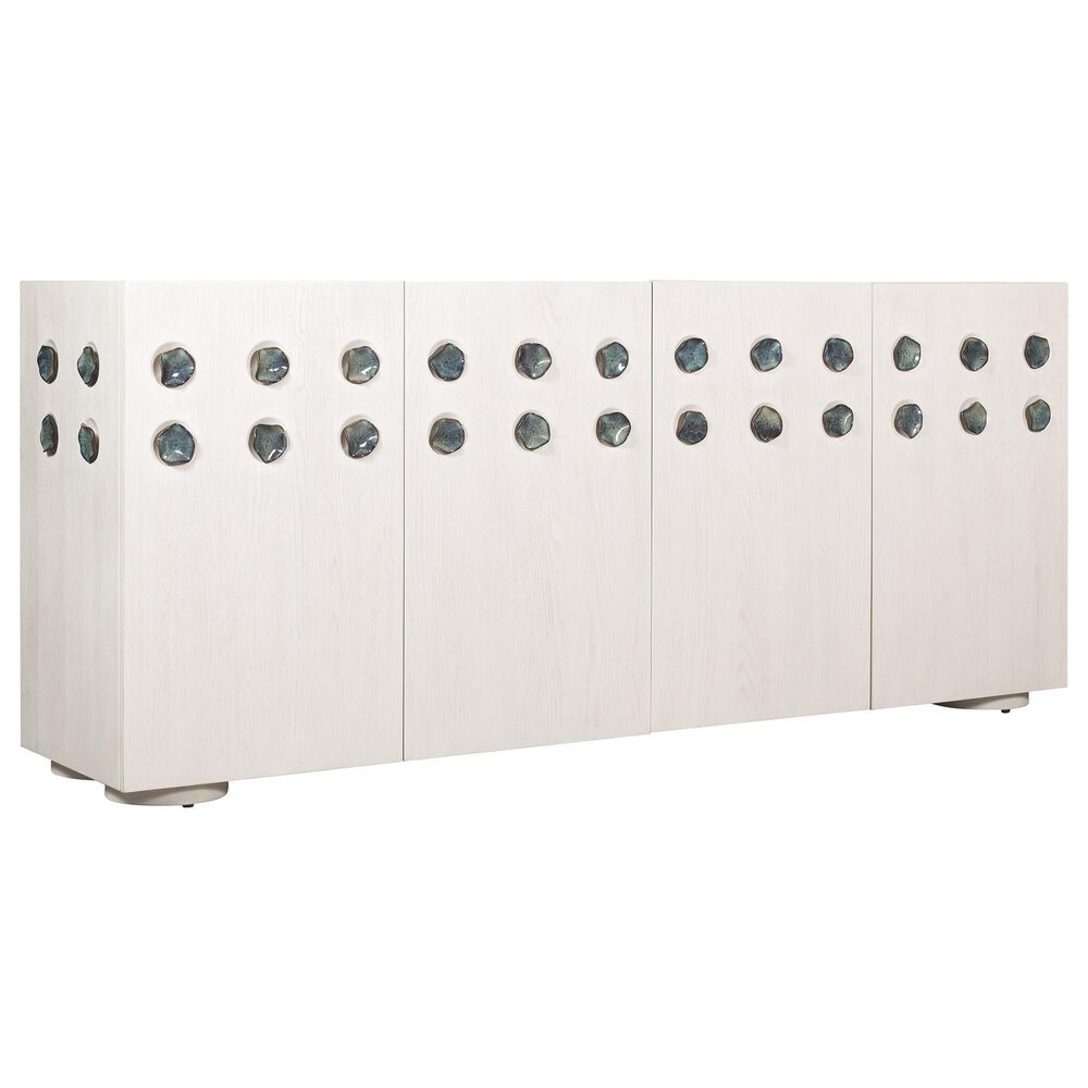 Hooker Furniture Commerce and Market Pilea 80" Entertainment Credenza in White, , large