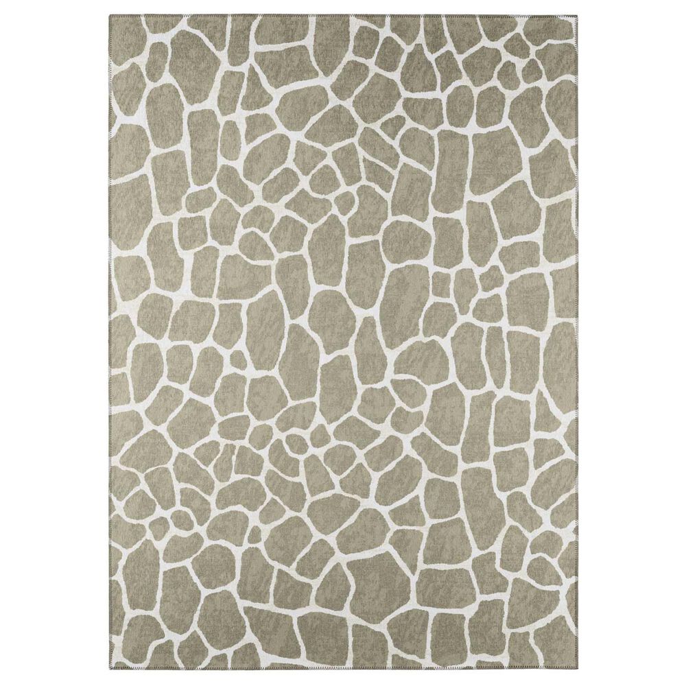 Dalyn Rug Company Mali ML4 9" x 12" Stone Indoor/Outdoor Area Performance Rug, , large