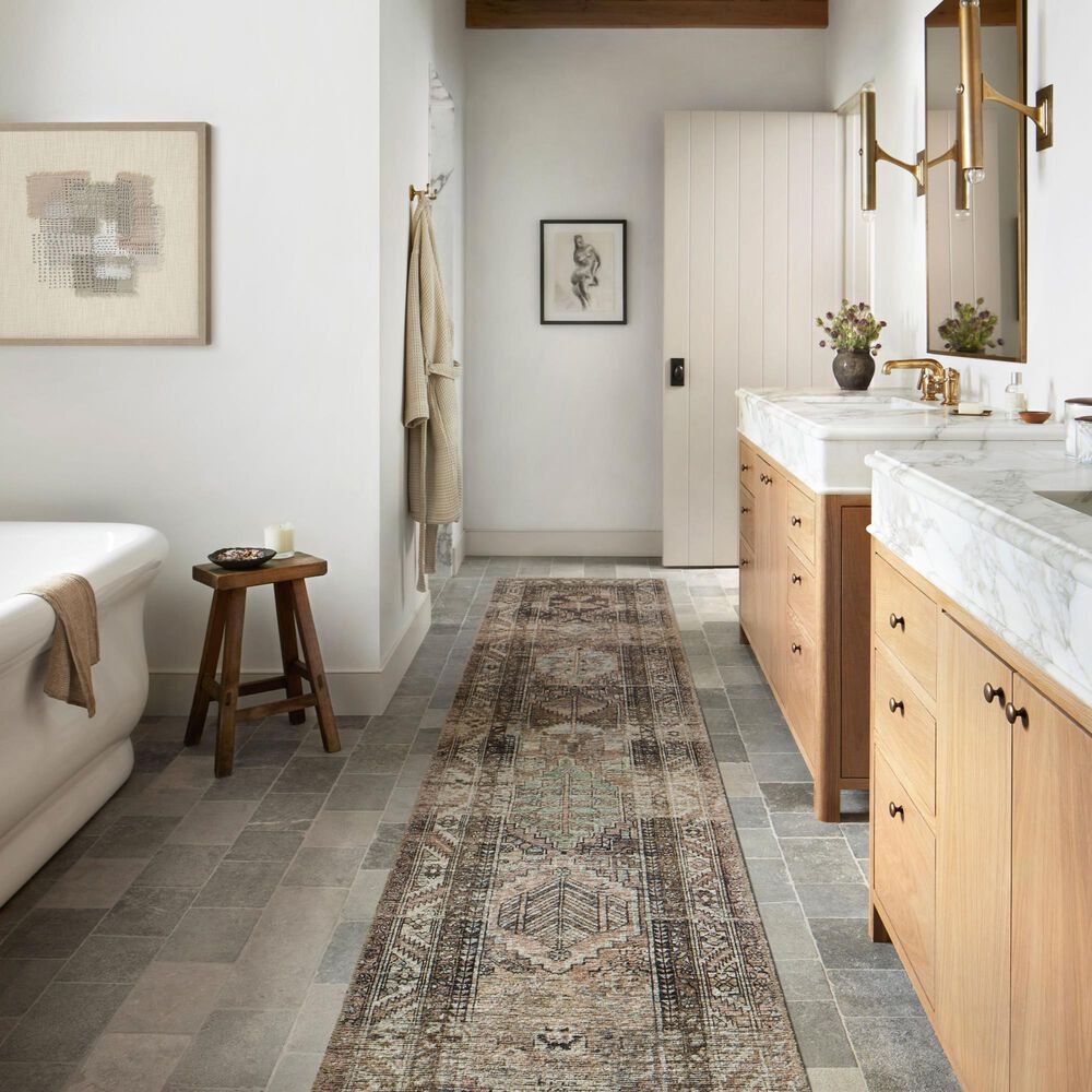 Amber Lewis x Loloi Billie 2&#39; x 5&#39; Clay and Sage Runner, , large