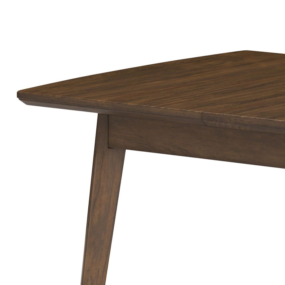 Ashley Lyncott 5-Piece Rectangular Dining Set in Medium Brown, , large