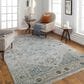 Surya Brunswick 9" x 12"2" Dusty Sage, Taupe, Light Gray, White, Pale Blue, Olive, Teal and Light Sage Area Rug, , large
