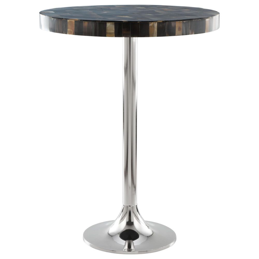Zuo Modern Cluster Side Table in Multicolor and Silver, , large