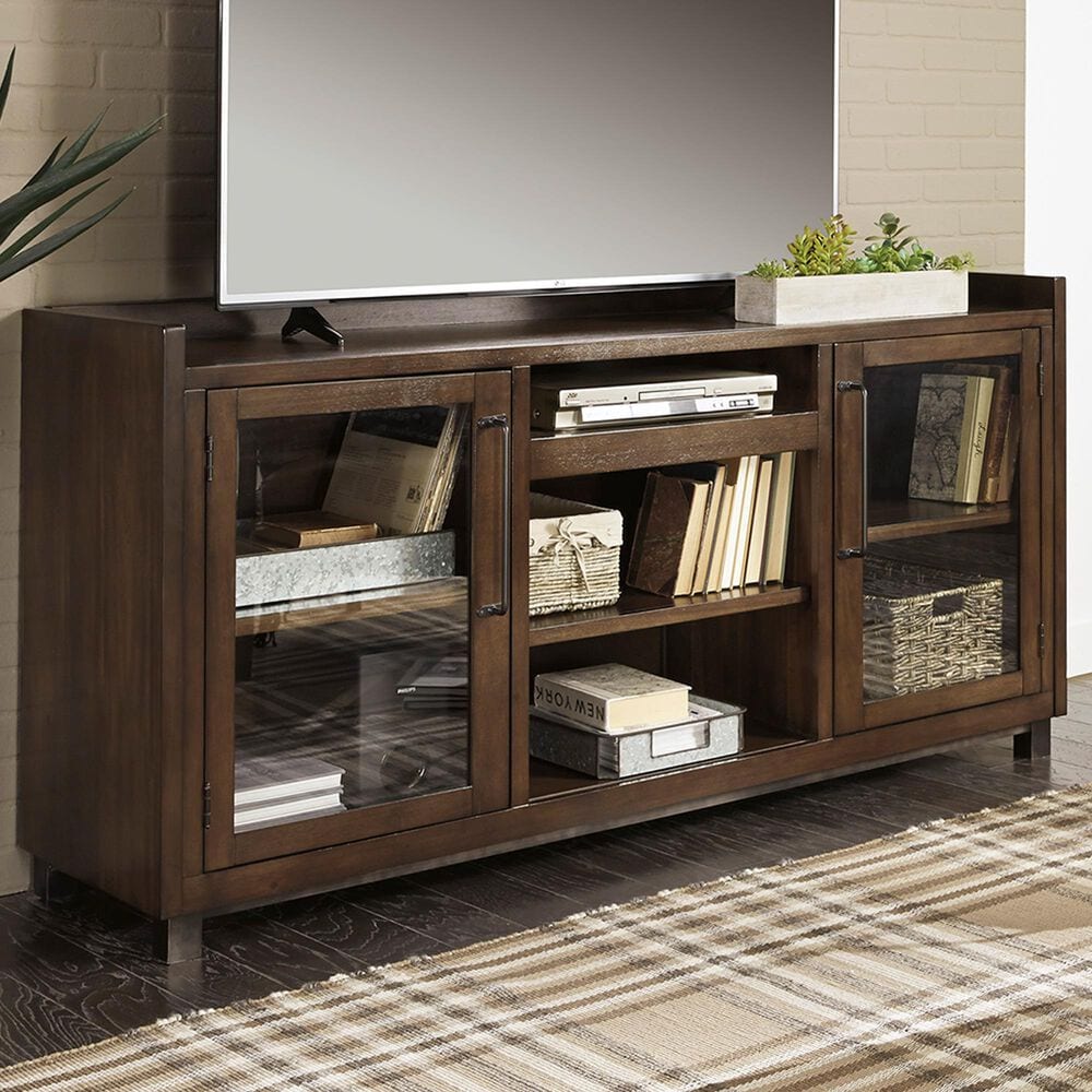 Ashley Starmore 70" TV Stand in Walnut, , large
