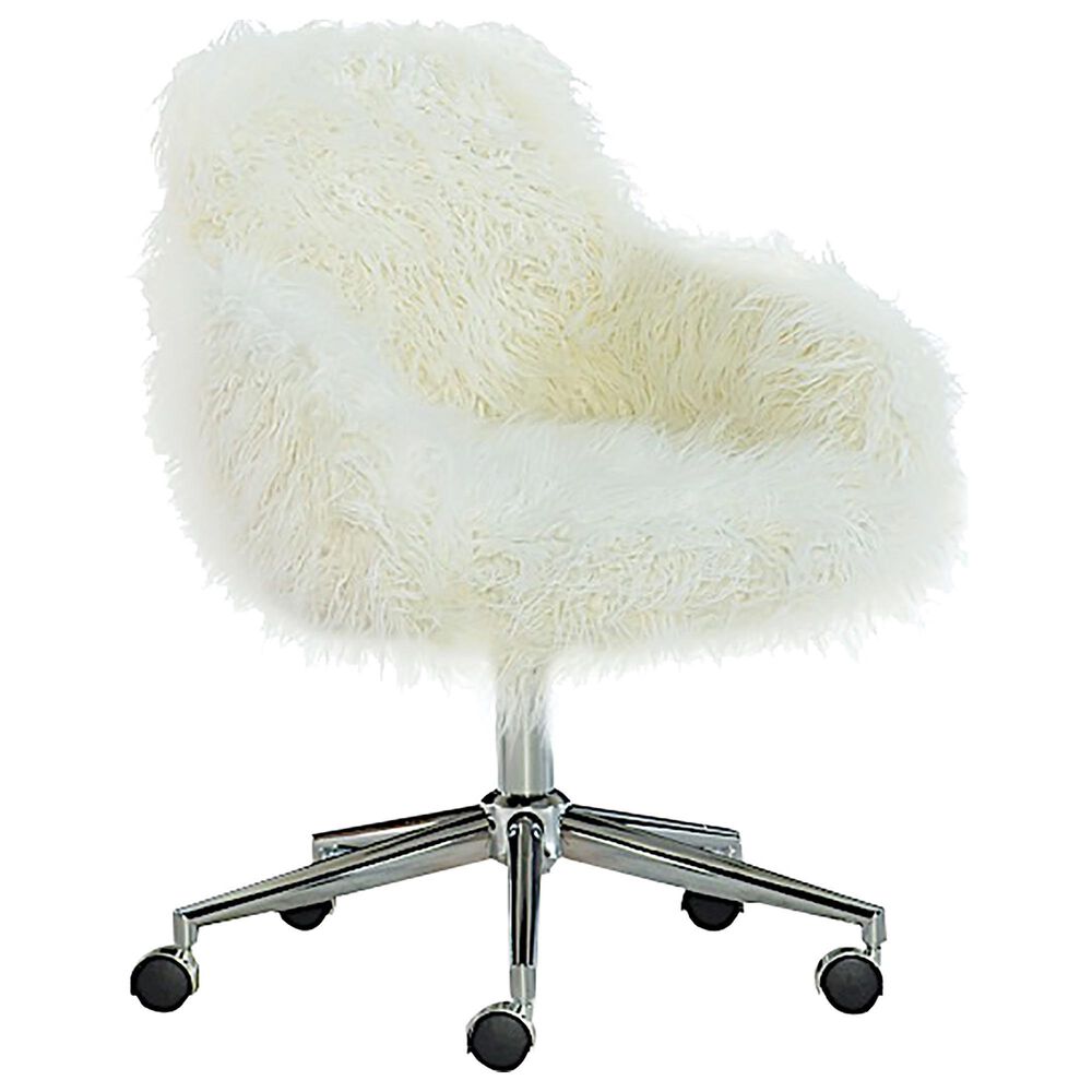 Linden Boulevard Sylvie Office Chair in White, , large