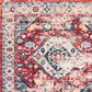Safavieh Riviera 2"2" x 9" Red and Blue Runner, , large
