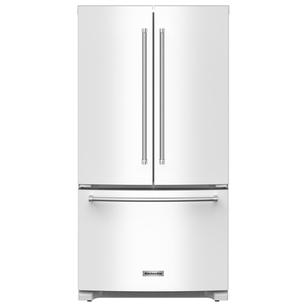 KitchenAid 20 Cu. Ft. French Door Refrigerator in White, , large