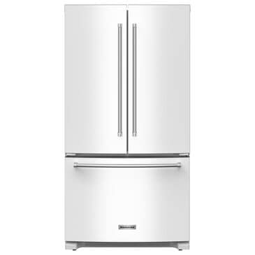KitchenAid 20 Cu. Ft. French Door Refrigerator in White, , large