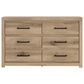 Ashley Brozmont 6-Drawer Dresser in Natural Brown, , large
