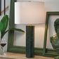 Ashley Keegan Table Lamp in Green, , large