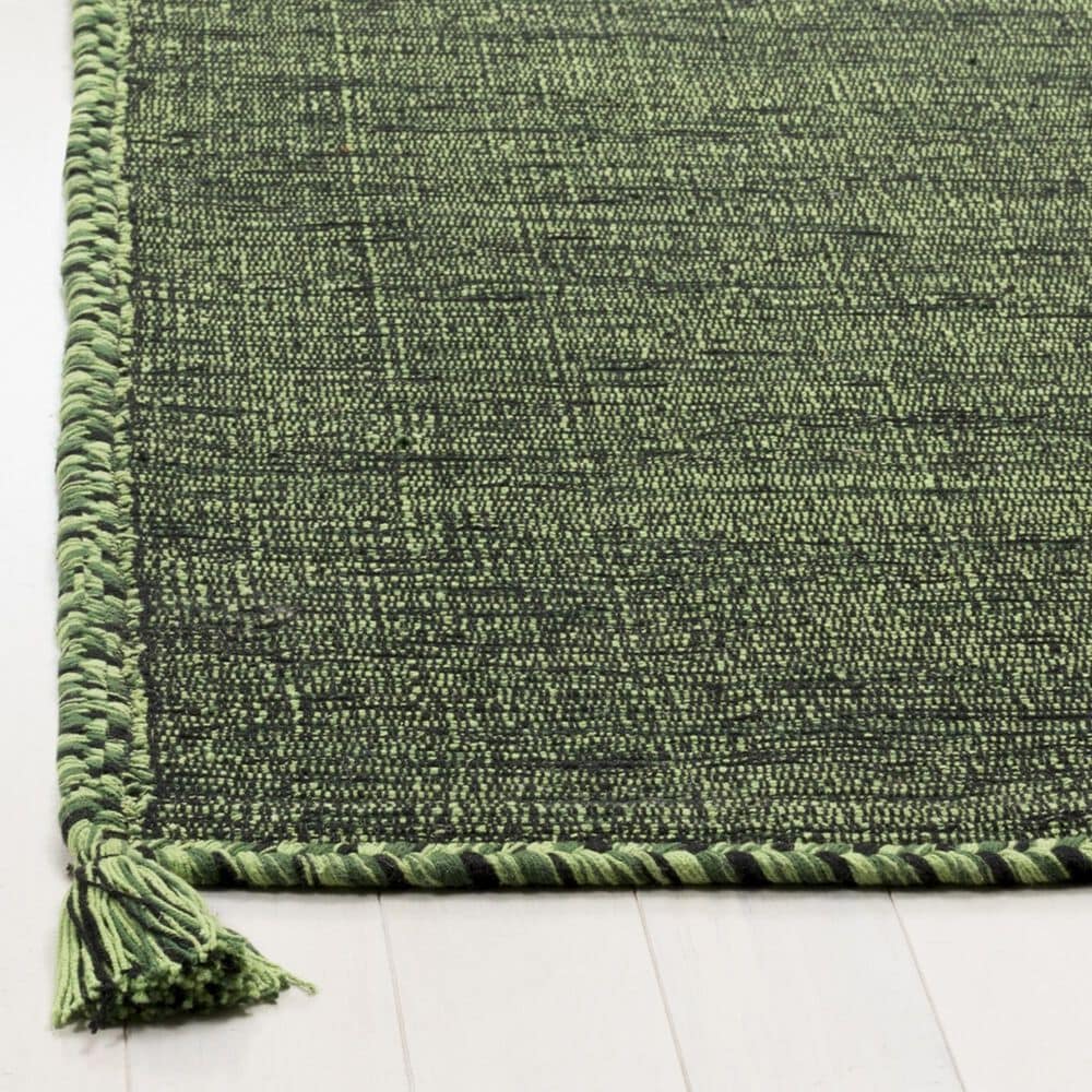 Safavieh Montauk 5&#39; Square Green and Black Area Rug, , large