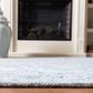 Safavieh Micro-Loop MLP504M 2"3" x 8" Light Blue and Ivory Runner, , large