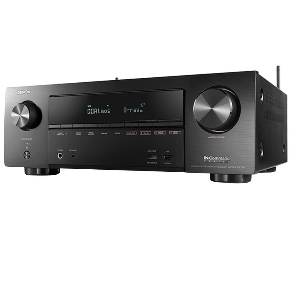 Denon 7.2 Channel 4K Ultra HD AV Receiver in Black, , large