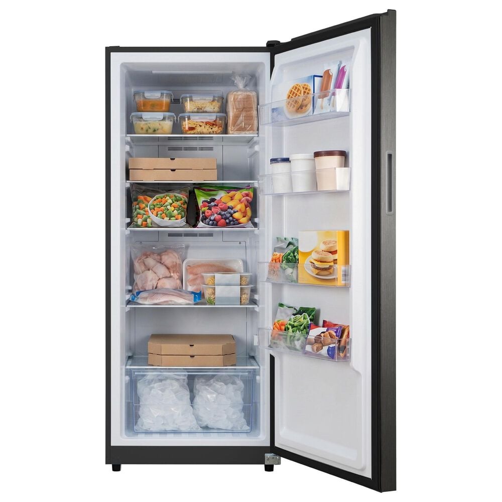 Element 13.8 Cu. Ft. Upright Convertible Freezer/Refrigerator in Stainless Steel, , large