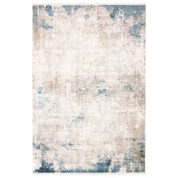 Feizy Rugs Cadiz 9"9" x 13"2" Ivory and Blue Area Rug, , large
