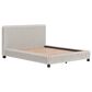 Ashley Zuraleus Queen Upholstered Platform Bed with Two Nightstands in Matte White, , large
