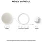 Google Home Speaker with Gemini in Porcelain, , large