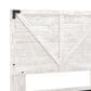 Ashley Shawburn Full Panel Platform Bed in Whitewash/Dark Charcoal, , large