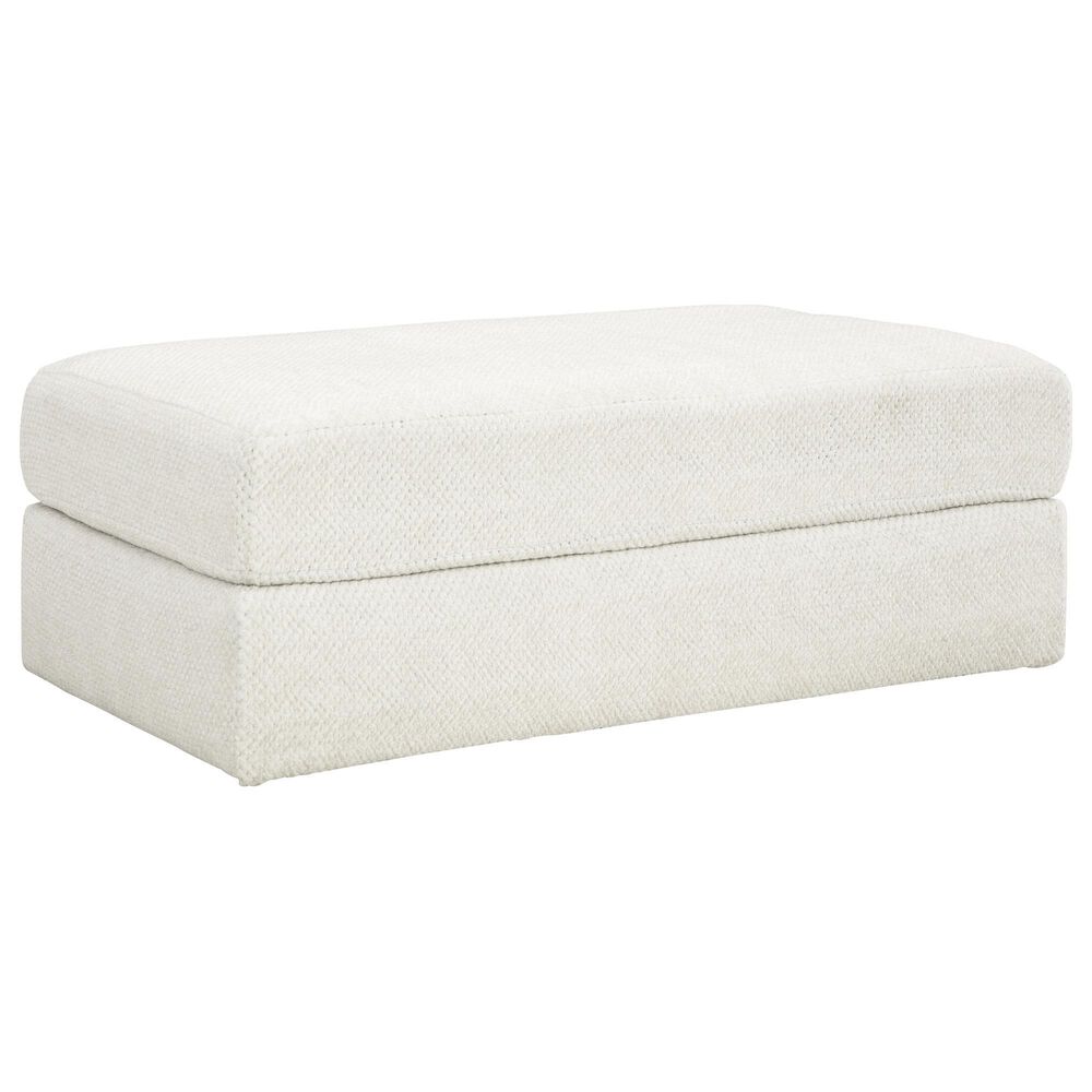 Ashley Karinne Oversized Accent Ottoman in Linen, , large