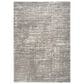 Nourison Sustainable Trends 6" x 9" Ivory and Grey Area Rug, , large