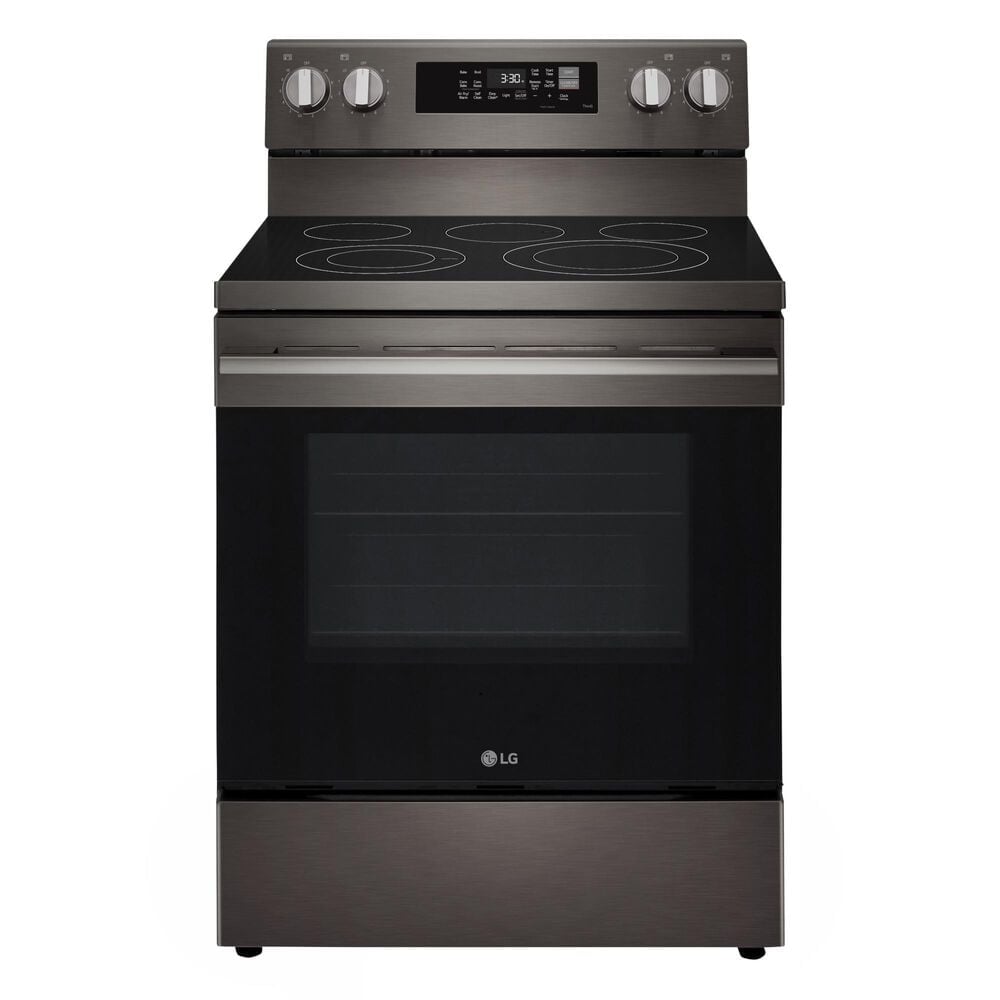 LG 6.3 Cu. Ft. Freestanding Electric Range in Black Stainless Steel, , large