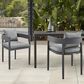 Blue River Argiope Outdoor Dining Chair in Dark Gray (Set of 2), , large