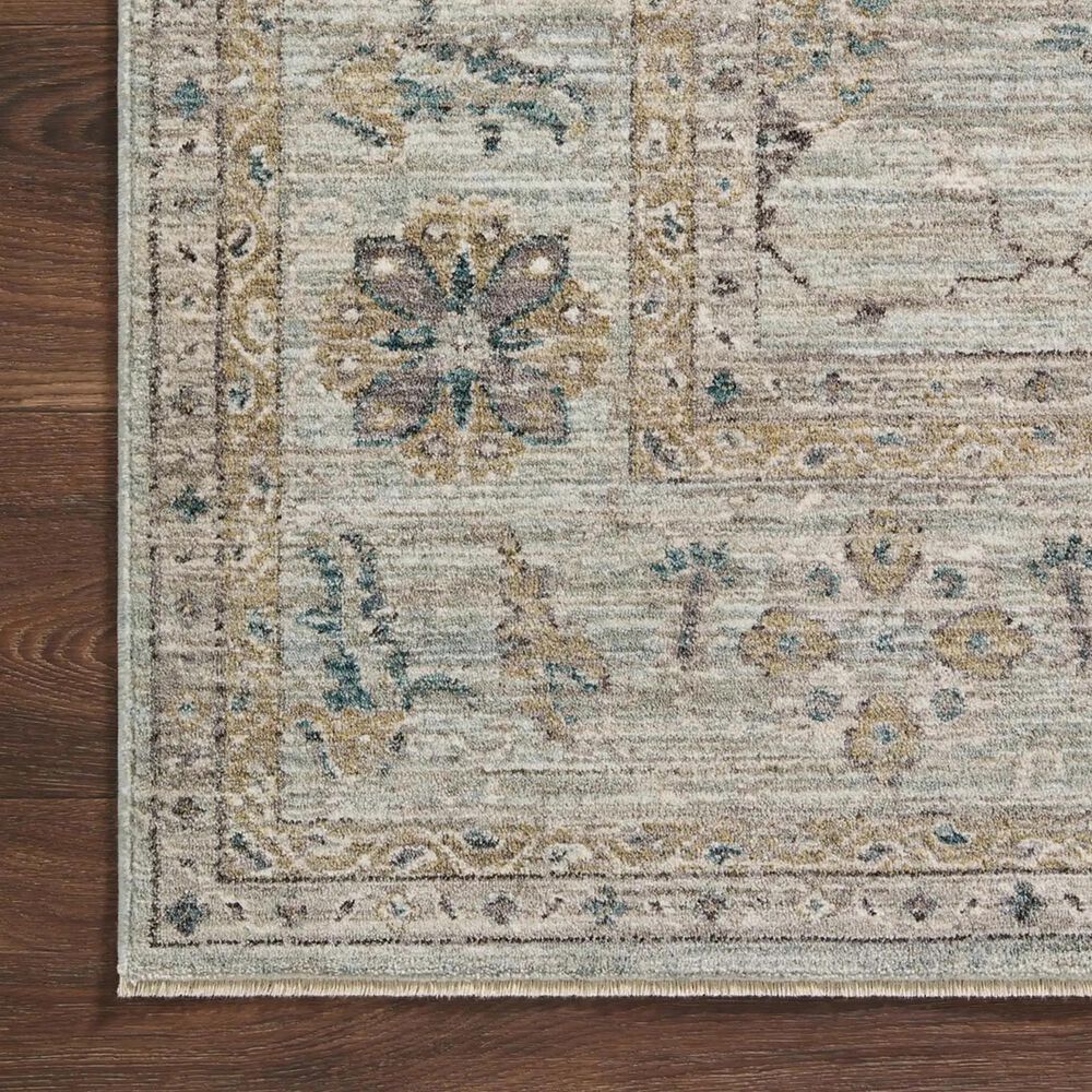 Magnolia Home Millie 2&#39;7&quot; x 8&#39; Sky and Gold Runner, , large