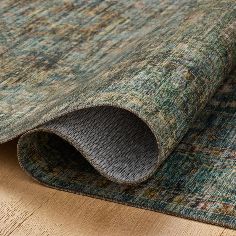 Loloi II Anniston Lagoon and Multicolor 2&#39; x 5&#39; Runner, , large