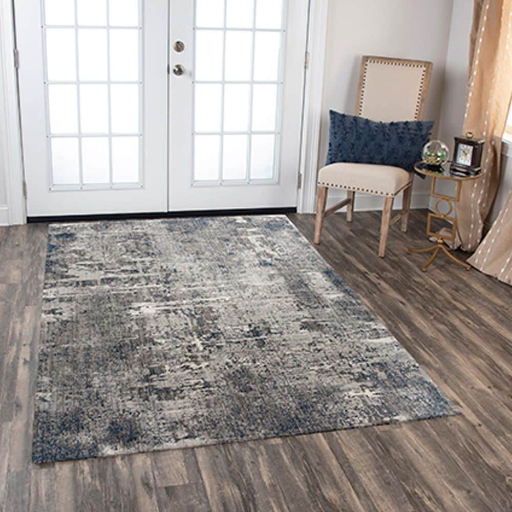 RIZZY Ankara ANK733 5&#39;2&quot; x 7&#39;9&quot; Gray Area Rug, , large