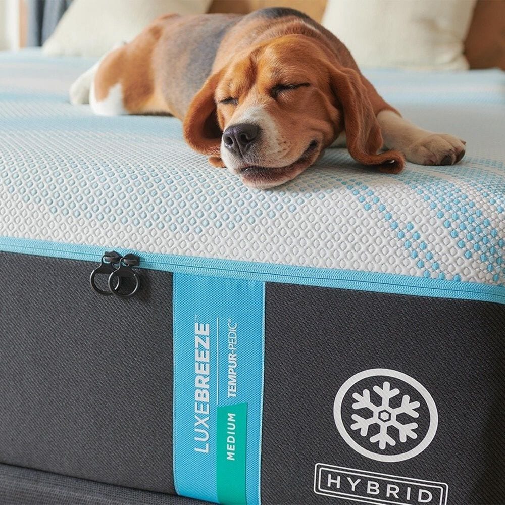 Tempur-Pedic LuxeBreeze 2.0 Medium Hybrid King Mattress, , large