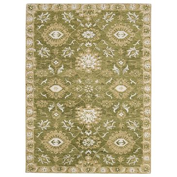 37B Romania 8" x 10" Olive Green Area Rug, , large