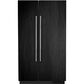 JennAir 29.2 Cu. Ft. Panel Ready Counter Depth Built-In Side by Side Refrigerator in Stainless Steel, , large