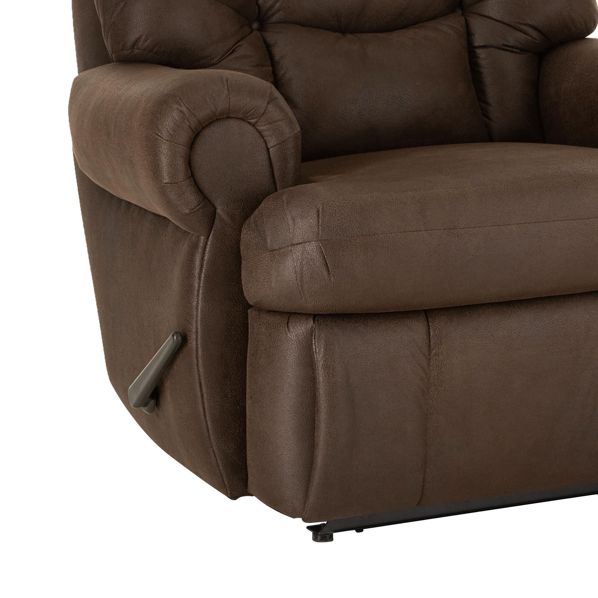 Homestretch King Comfort Manual Recliner in Mack Walnut NFM