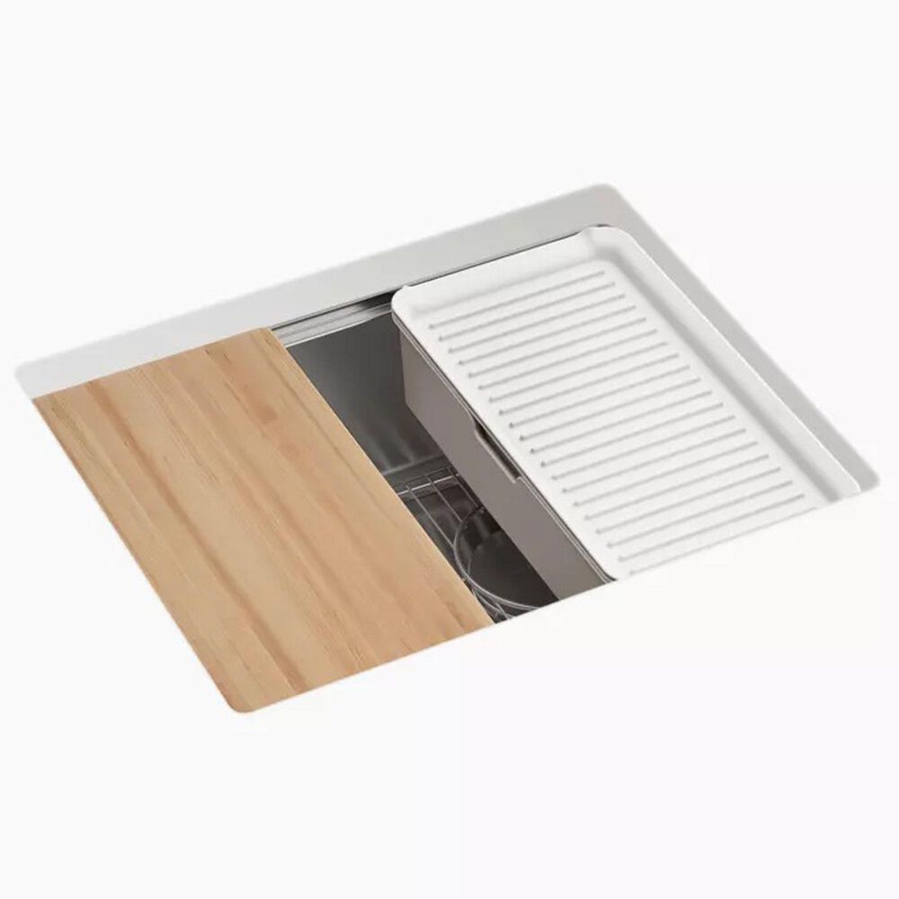 Kohler Strive 23" Undermount Single-Bowl Kitchen Sinks in Stainless Steel, , large