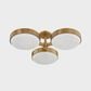 Troy Lighting Rory 3-Light Semi Flush Mount in Patina Brass, , large